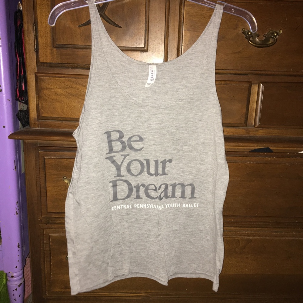 Ballet Gray Tank Top